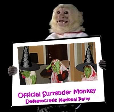surrender monkey code pink witches