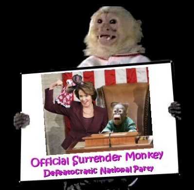 Surrender Monkey Pelosi
