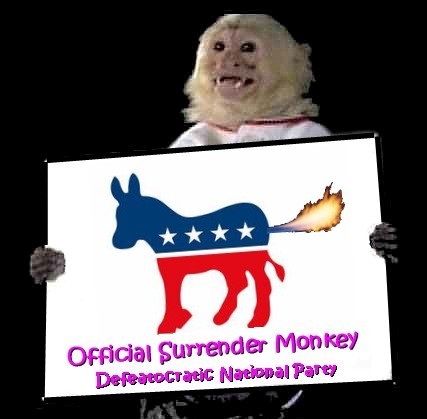 surrender monkey